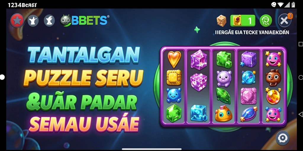 Tangkapan layar menunjukkan gameplay seru dari 1234BETS.