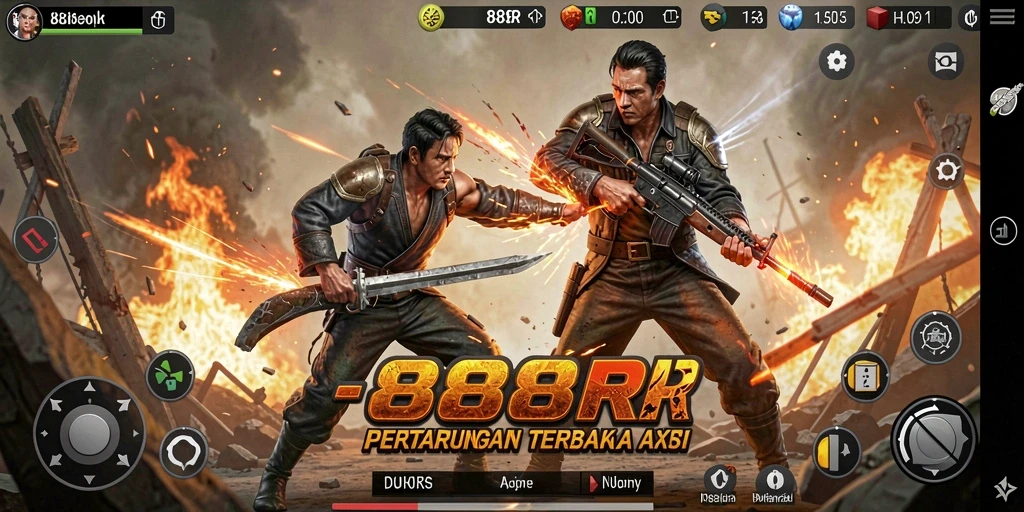 Gameplay intens dan grafis menakjubkan di 888R.