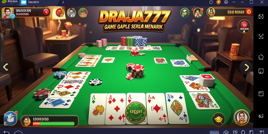 Tampilan gameplay DRAJA777 yang seru dan interaktif.