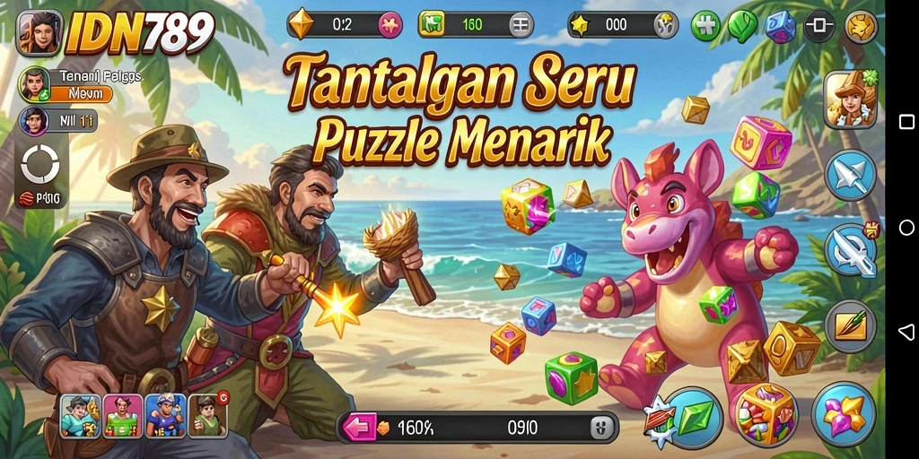 Tampilan gameplay IDN789 yang mengasyikkan dan menantang.