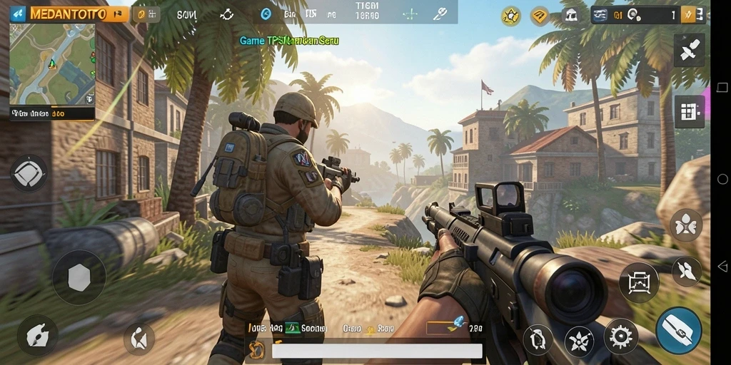 Tangkapan layar yang menunjukkan aksi gameplay seru di MEDANTOTO.