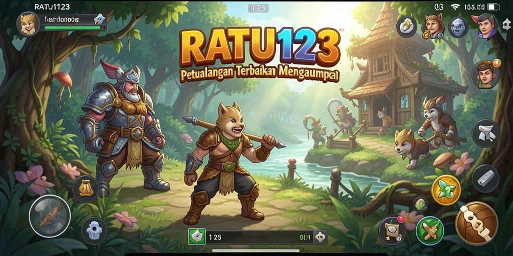 Screenshot gameplay yang menunjukkan petualangan seru di dunia terbuka.