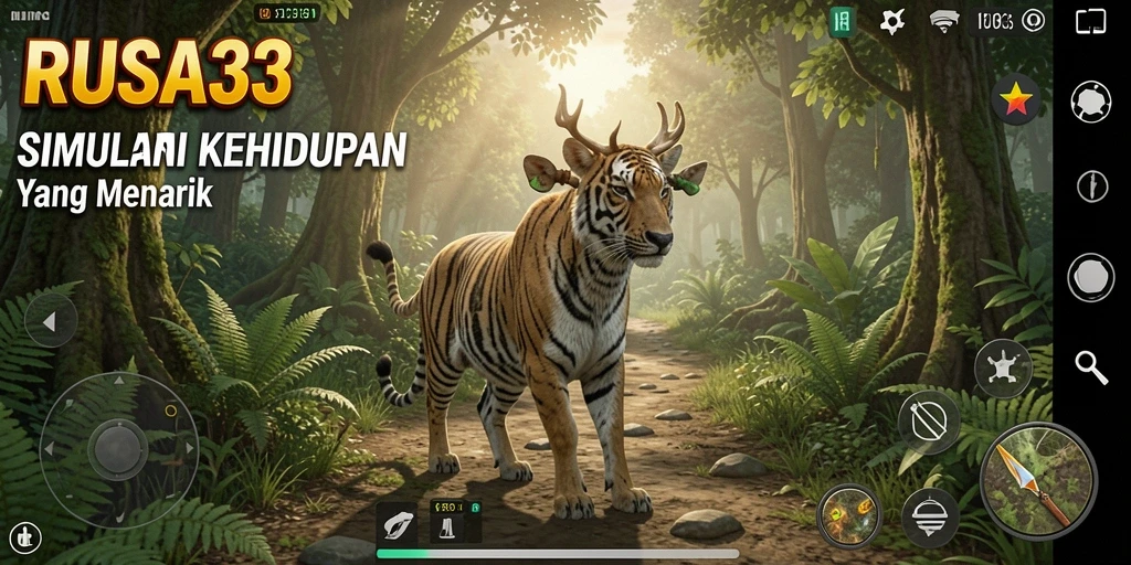Tampilan menarik dari gameplay RUSA33 yang menantang.