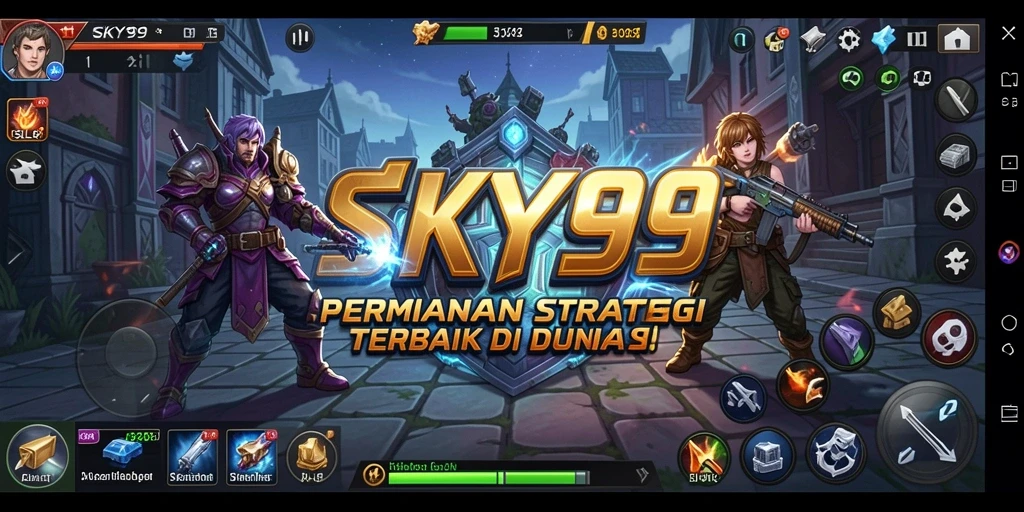 Screenshot menampilkan aksi seru dalam permainan SLG.